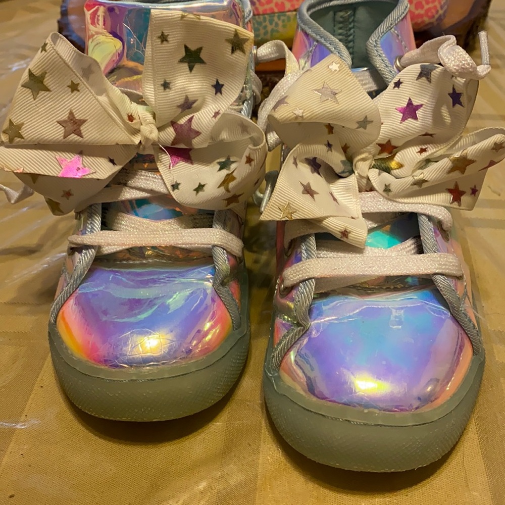 Girls JoJo Siwa   Iridescent sneakers